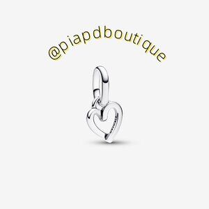 Pandora ME Freehand Heart Mini Dangle Charm